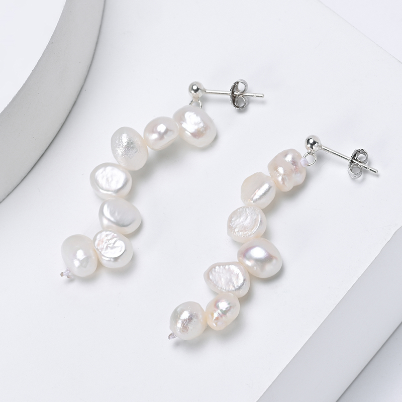Freshwater Line - HENGSHENG 5-6mm perla blanca de agua
