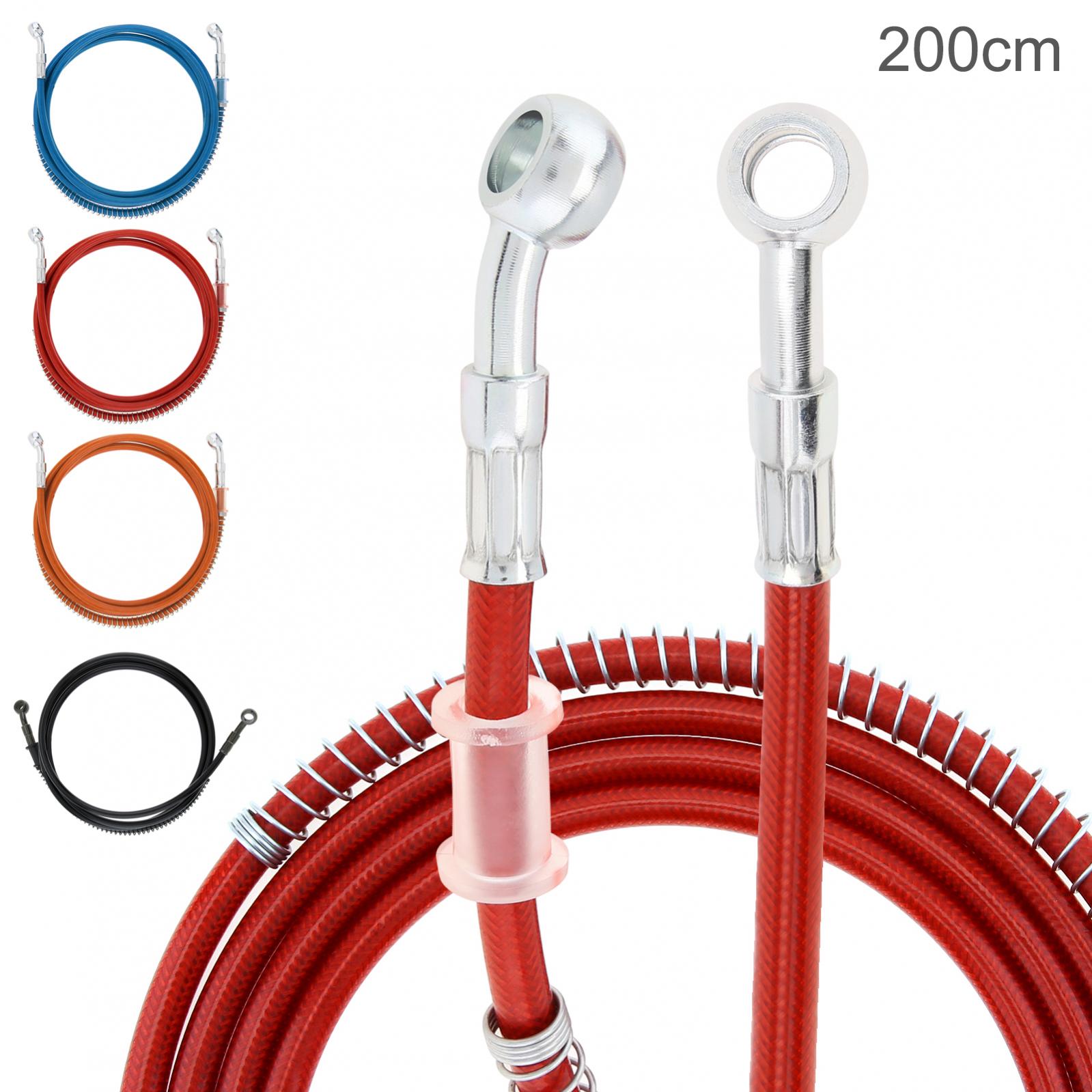 Braided Line - Manguera de freno trenzada para motocicleta,