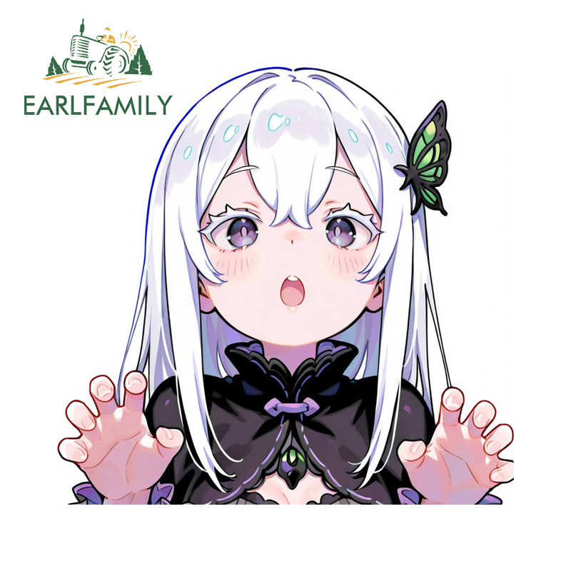 EARLFAMILY Echidna-pegatinas b - Fishing Line Box reseña y precio