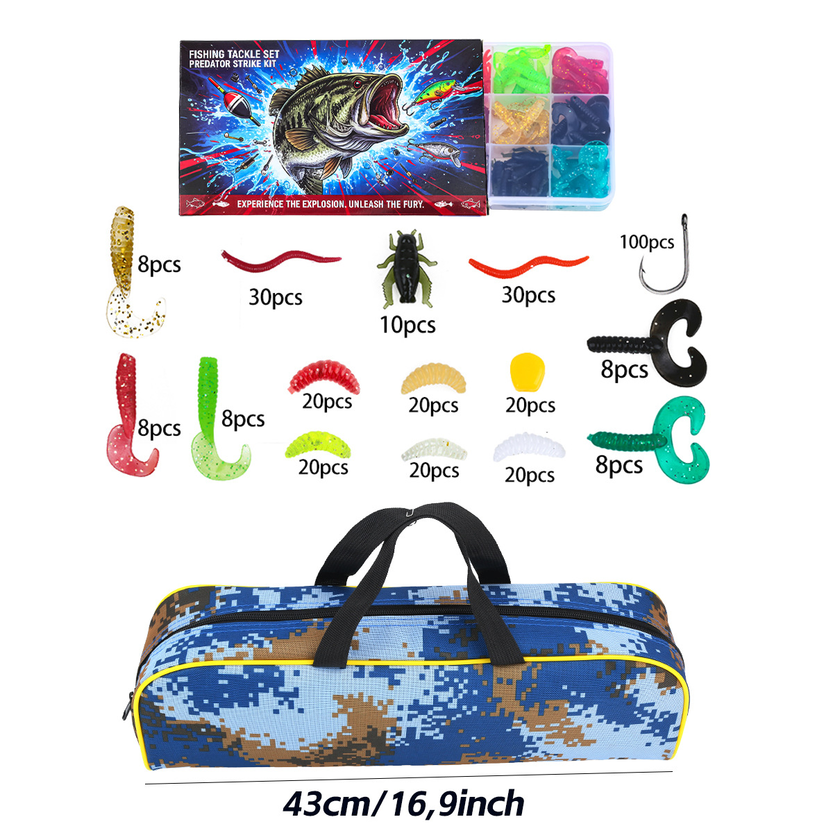 Caña de Pescar Telescópica de  - Fishing Line Box reseña y precio