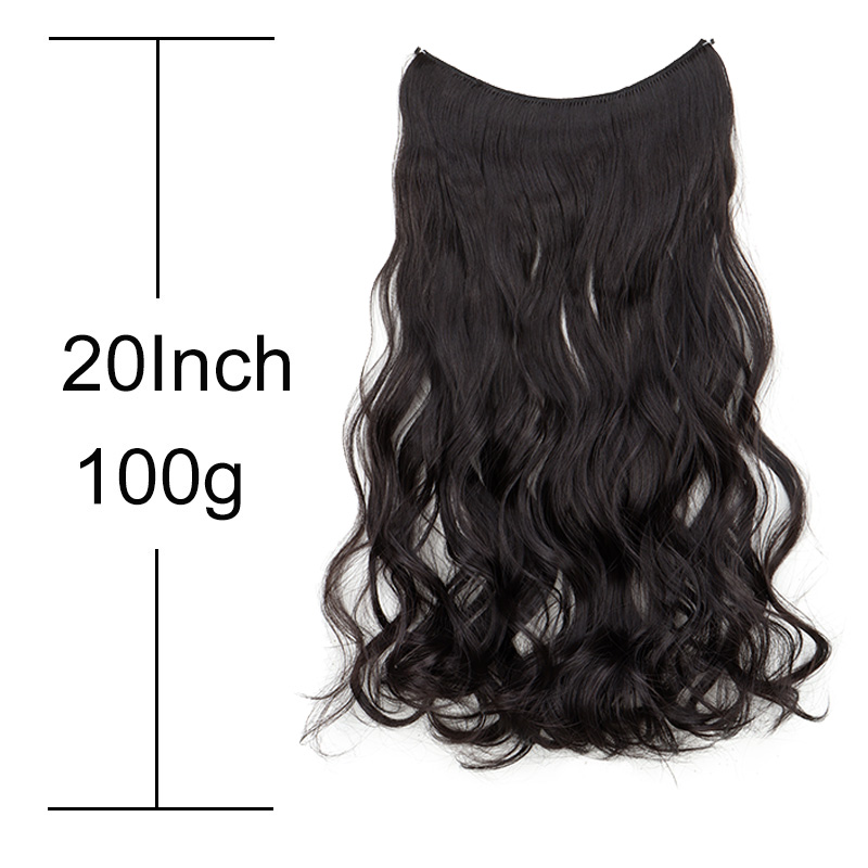 Extensiones de cabello sintéti - Monofilament Line reseña y precio