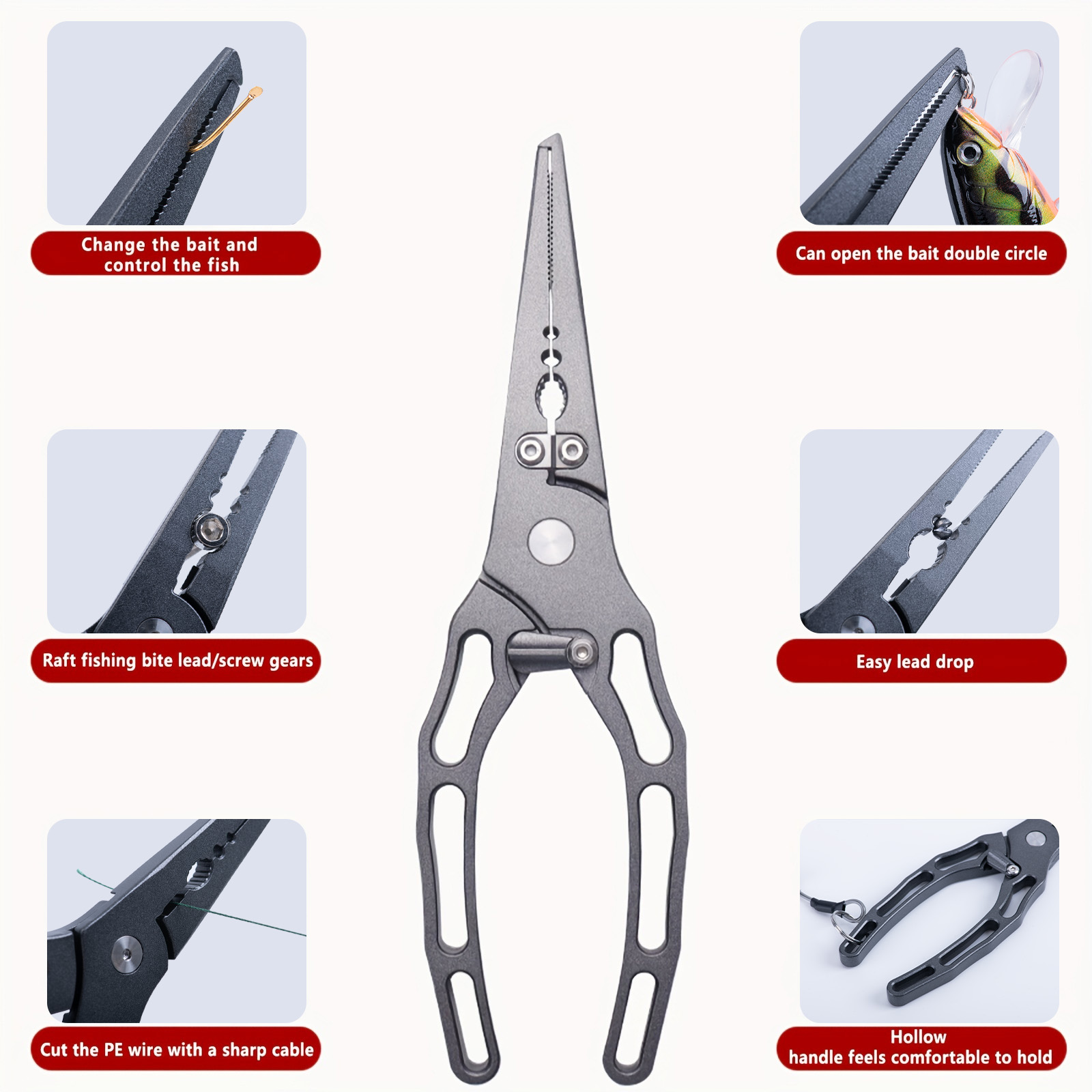 Kit Combinado de Alicates de P - Fishing Line Cutter reseña y precio